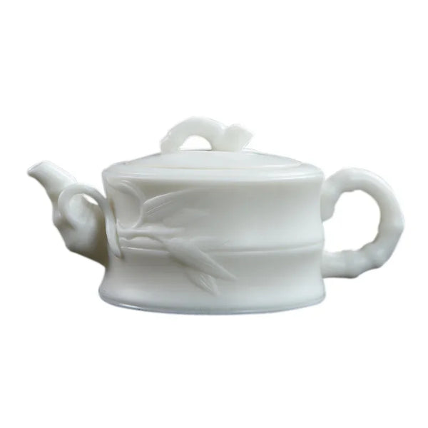 White Porcelain Tea Pot-ToShay.org