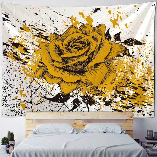 Flower Art Tapestry-ToShay.org