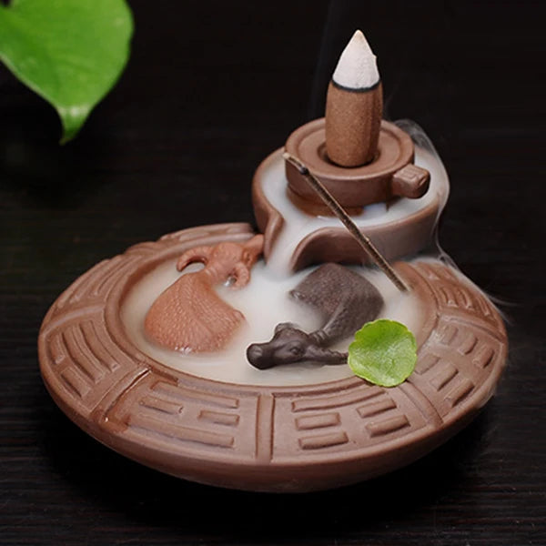 Fish Backflow Incense Burner-ToShay.org