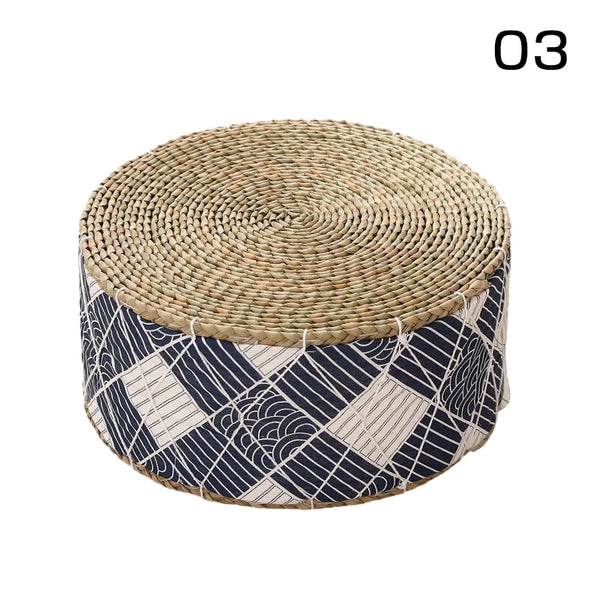 Rattan Foot Stool-ToShay.org