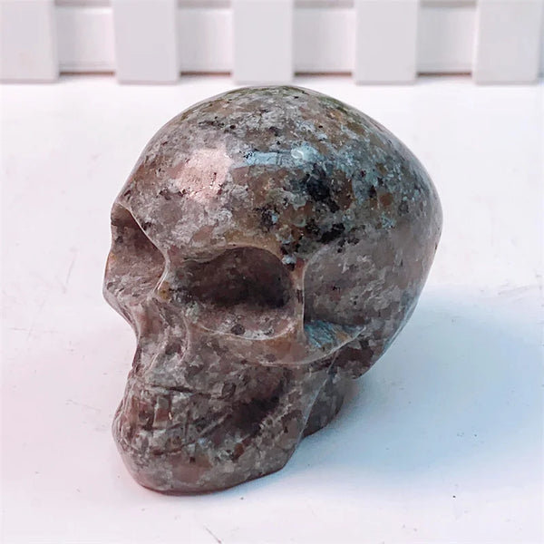 Grey Yooperlite Skull-ToShay.org