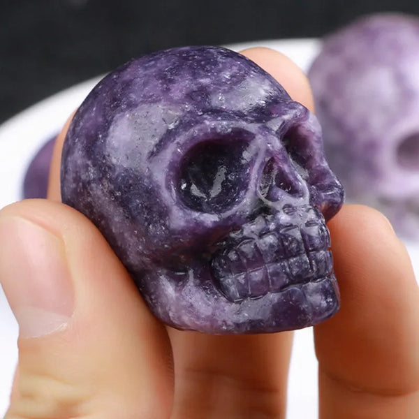 Purple Dream Amethyst Skull-ToShay.org