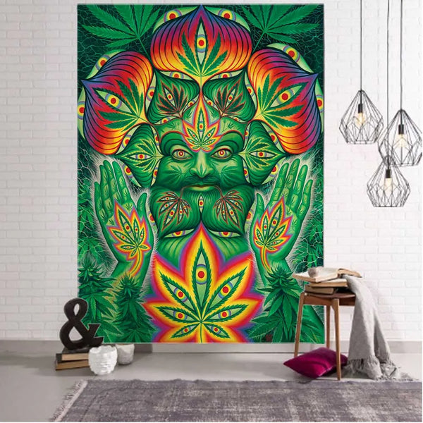 Psychedelic Art Tapestry-ToShay.org