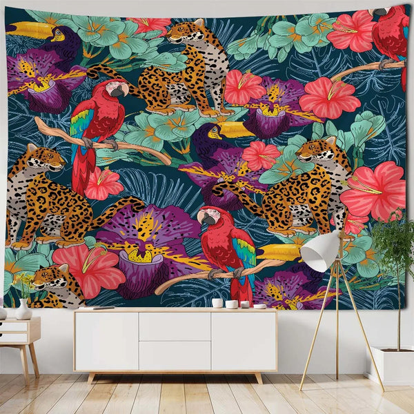 Garden Bird Art Tapestry-ToShay.org