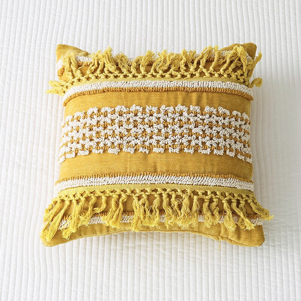 Tufted Tassel Pillow Case-ToShay.org