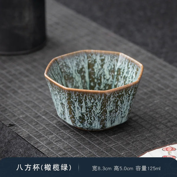 Glazed Ceramic Tea Cup-ToShay.org