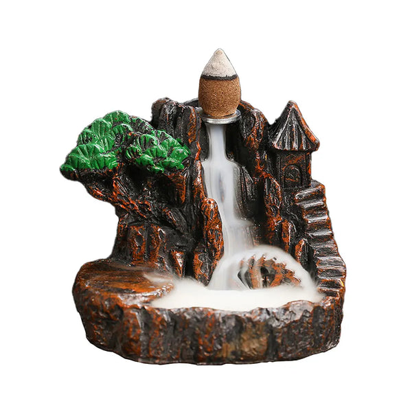 Waterfall Backflow Incense Burner-ToShay.org