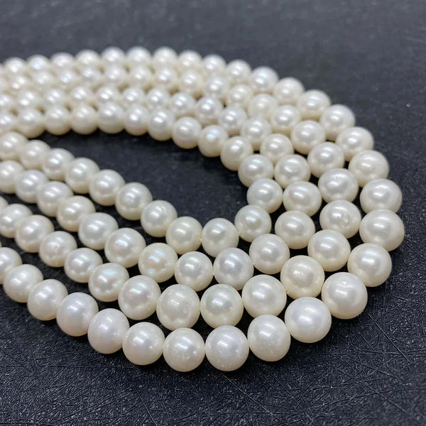 White Pearl Beads-ToShay.org