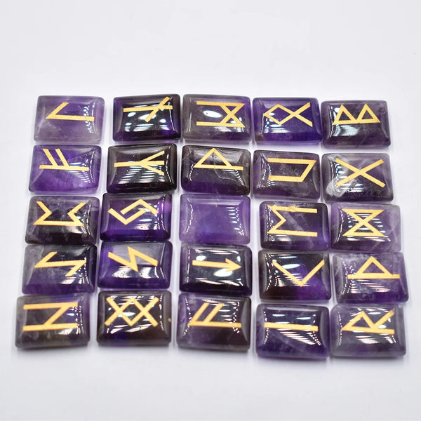 Purple Amethyst Runes-ToShay.org