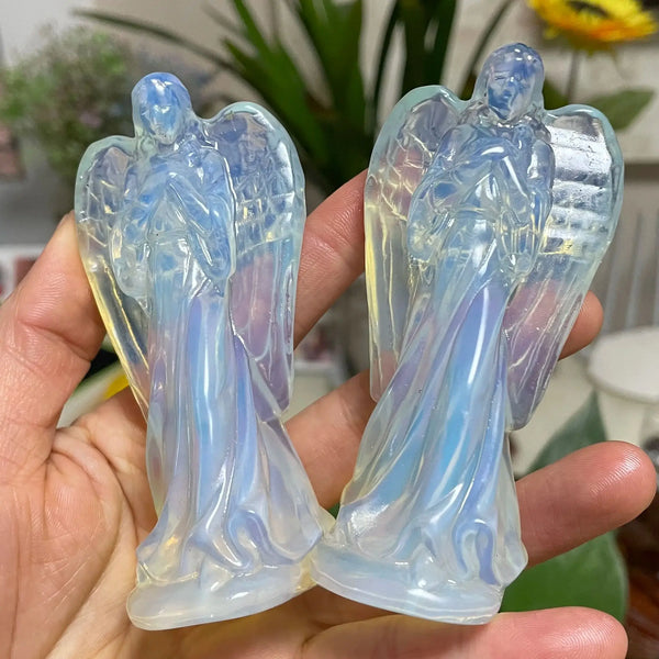 White Opalite Angel-ToShay.org