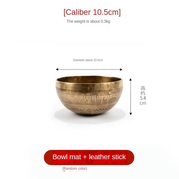 Tibetan Bronze Singing Bowl-ToShay.org