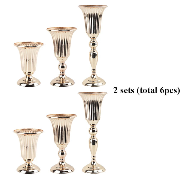 Goblet Flower Vases-ToShay.org