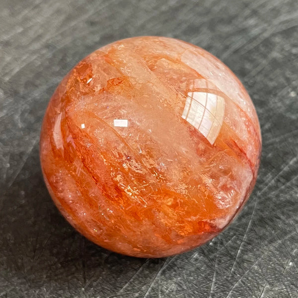 Red Crystal Quartz Ball-ToShay.org