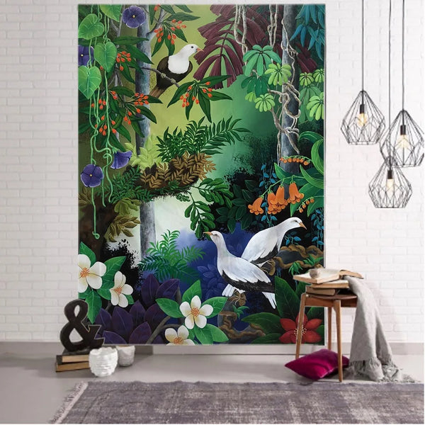 Tropical Rain Forest Tapestry-ToShay.org