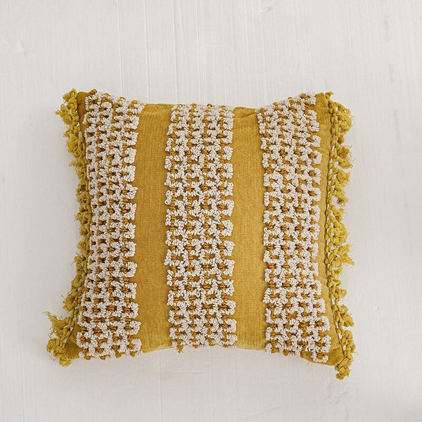 Tufted Tassel Pillow Case-ToShay.org