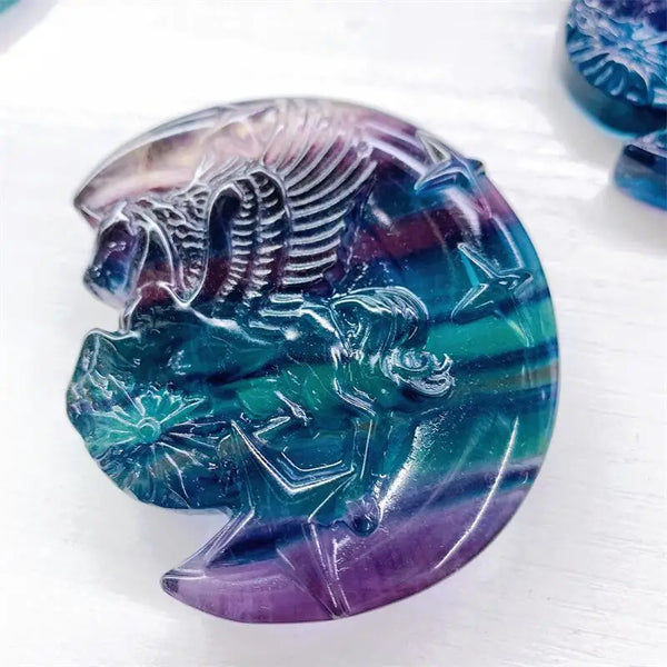 Rainbow Fluorite Unicorn-ToShay.org