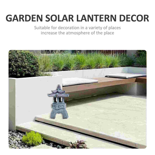 Pagoda Garden Solar Light-ToShay.org