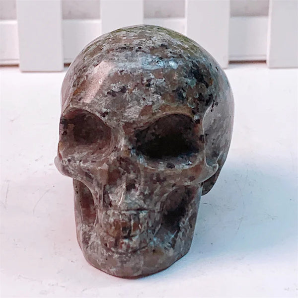 Grey Yooperlite Skull-ToShay.org