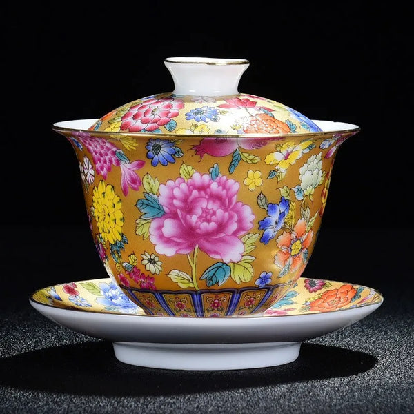 Gaiwan Ceramic Tea Tureen-ToShay.org