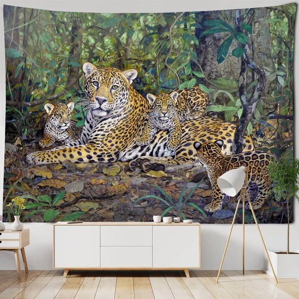 Jungle Animals Tapestry-ToShay.org