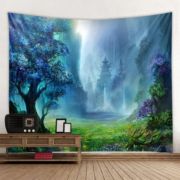 Fairy Tale Forest Tapestry-ToShay.org