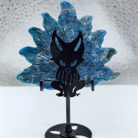 Blue Apatite Nine Tailed Fox-ToShay.org