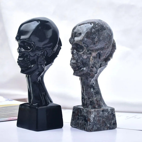 Black Obsidian Skull-ToShay.org