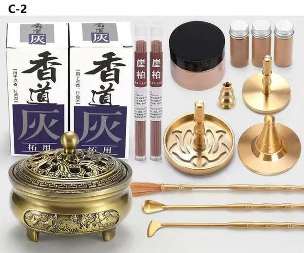 Brass Incense Burner Set-ToShay.org