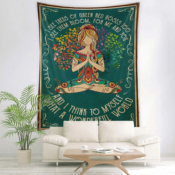 Meditation Art Tapestry-ToShay.org