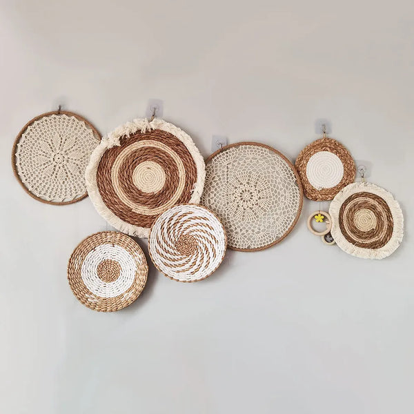 Straw Rattan Wall Basket-ToShay.org