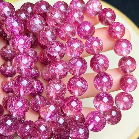 Purple Super Seven Quartz Bracelet-ToShay.org