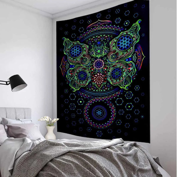 Psychedelic Meditation Tapestry-ToShay.org