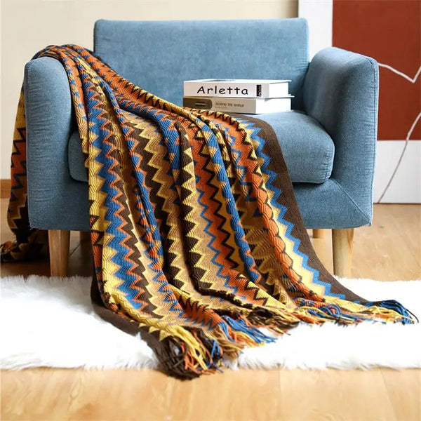 Woven Throw Blanket-ToShay.org