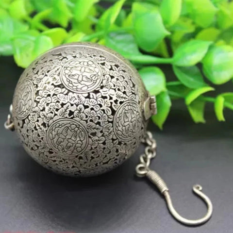 Silver Hollow Incense Ball-ToShay.org