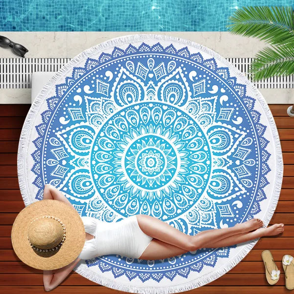 Mandala Beach Mat-ToShay.org