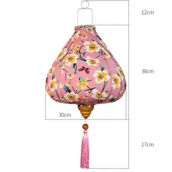 Flower Print Lantern-ToShay.org