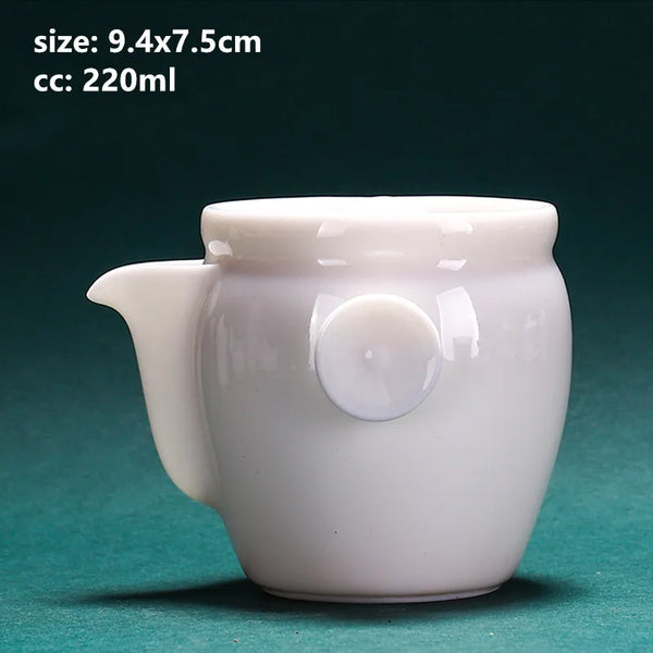 White Porcelain Teapots-ToShay.org