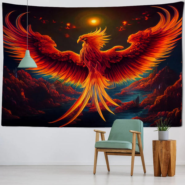 Phoenix Rising Tapestry-ToShay.org