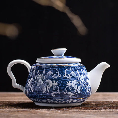 Blue White Porcelain Teapots-ToShay.org