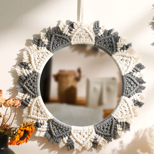 Macrame Mirror-ToShay.org