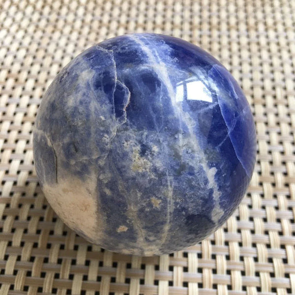 Blue Vein Quartz Ball-ToShay.org