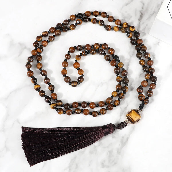 Mixed Quartz Crystal Mala Beads-ToShay.org