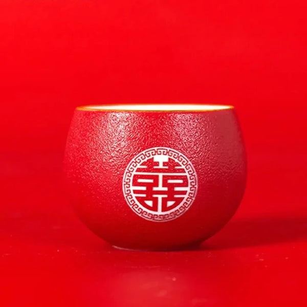 Red Ceramic Tea Sets-ToShay.org