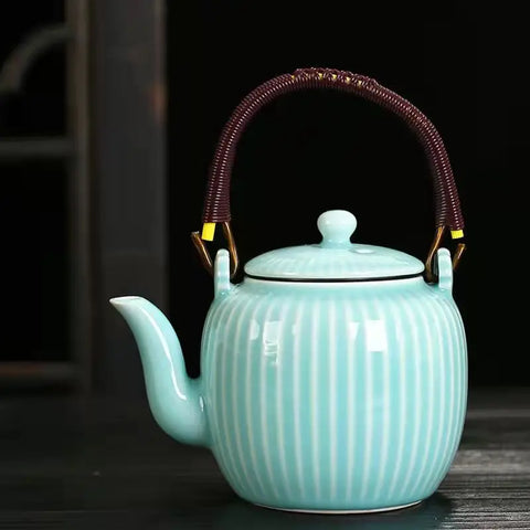 Glazed Ceramic Teapot-ToShay.org