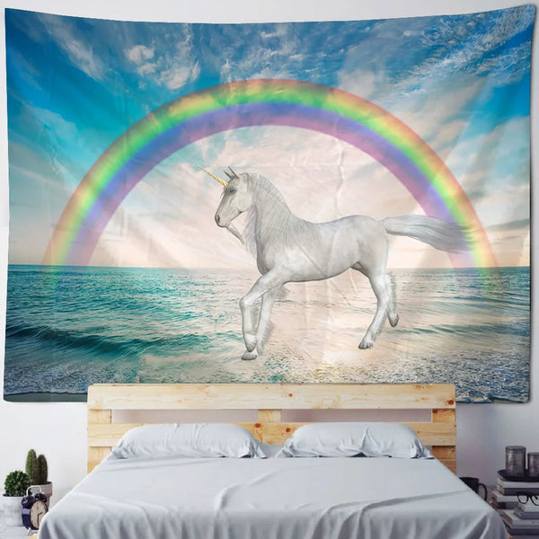 Unicorn Art Tapestry-ToShay.org