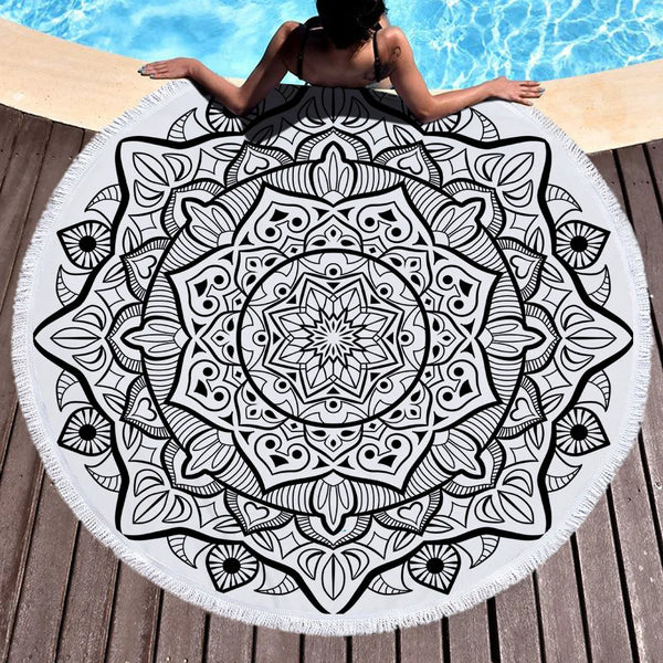 Mandala Beach Mat-ToShay.org