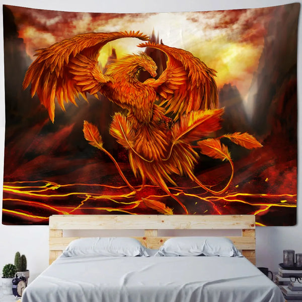 Phoenix Rising Tapestry-ToShay.org