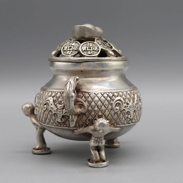 Coin Pot Incense Burner-ToShay.org