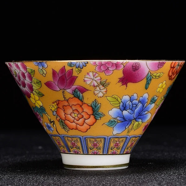 Glazed Porcelain Tea Cup-ToShay.org