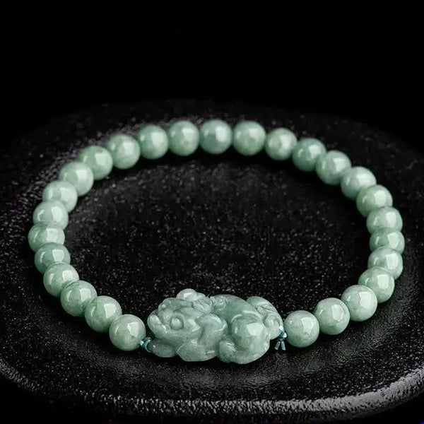 Green Jade Pixiu Bracelets-ToShay.org